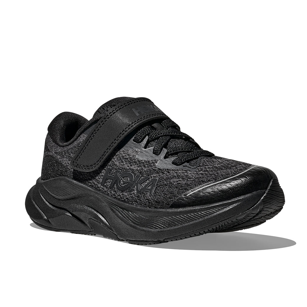 Big Boy Hoka Rincon 4 Alternate Closure in Black/ Black – Lucky Shoes