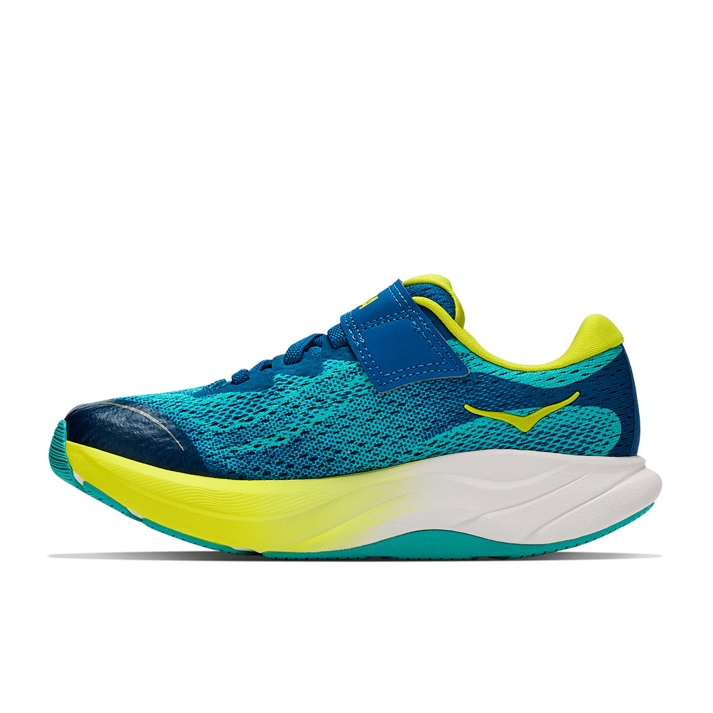 Hoka Rincon 4 Alternative Closure Electric Aqua/Neon Citrus