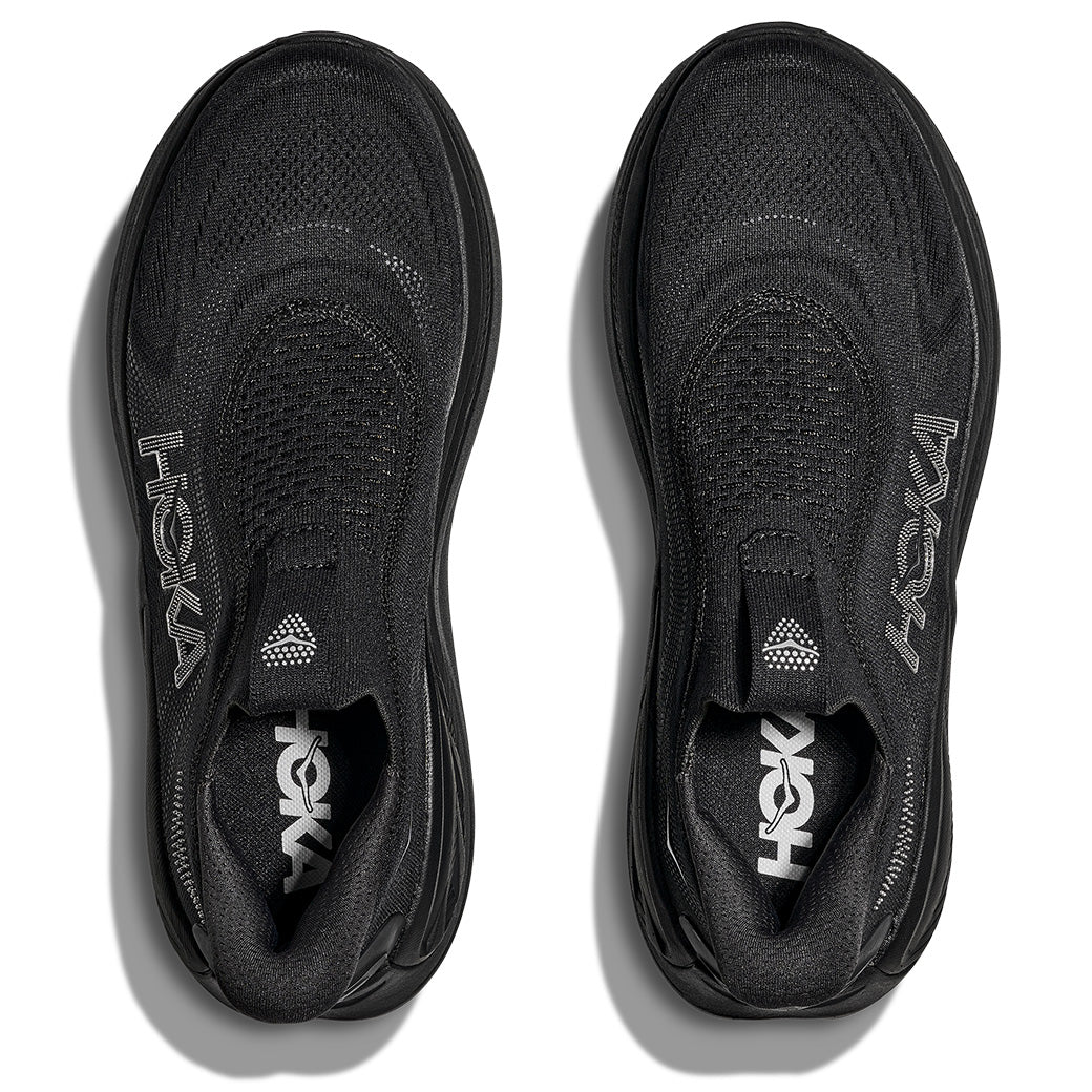 Hoka Skyward Laceless Black/Black