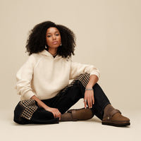 Womens UGG Goldenstar Villa Clog in Dark Chestnut
