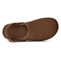 Womens UGG Goldenstar Villa Clog in Dark Chestnut