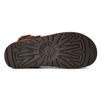 Womens UGG Goldenstar Villa Clog in Dark Chestnut