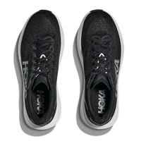 Womens Hoka Mach 7 Wide in Black/White