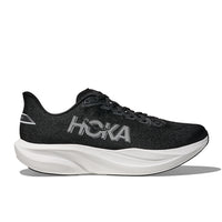 Womens Hoka Mach 7 Wide in Black/White