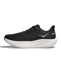 Womens Hoka Mach 7 Wide in Black/White