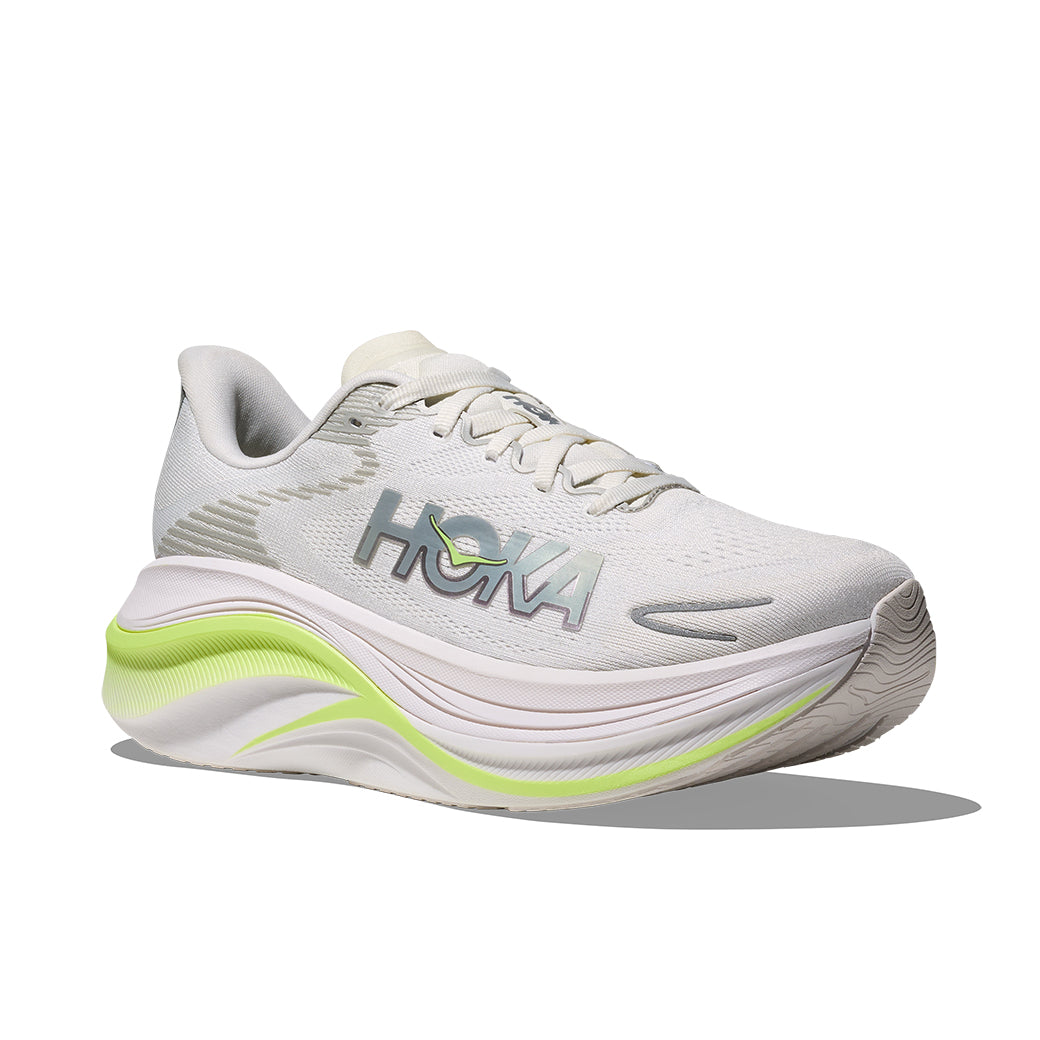 Hoka Skyward X 2 White/Neon Yuzu