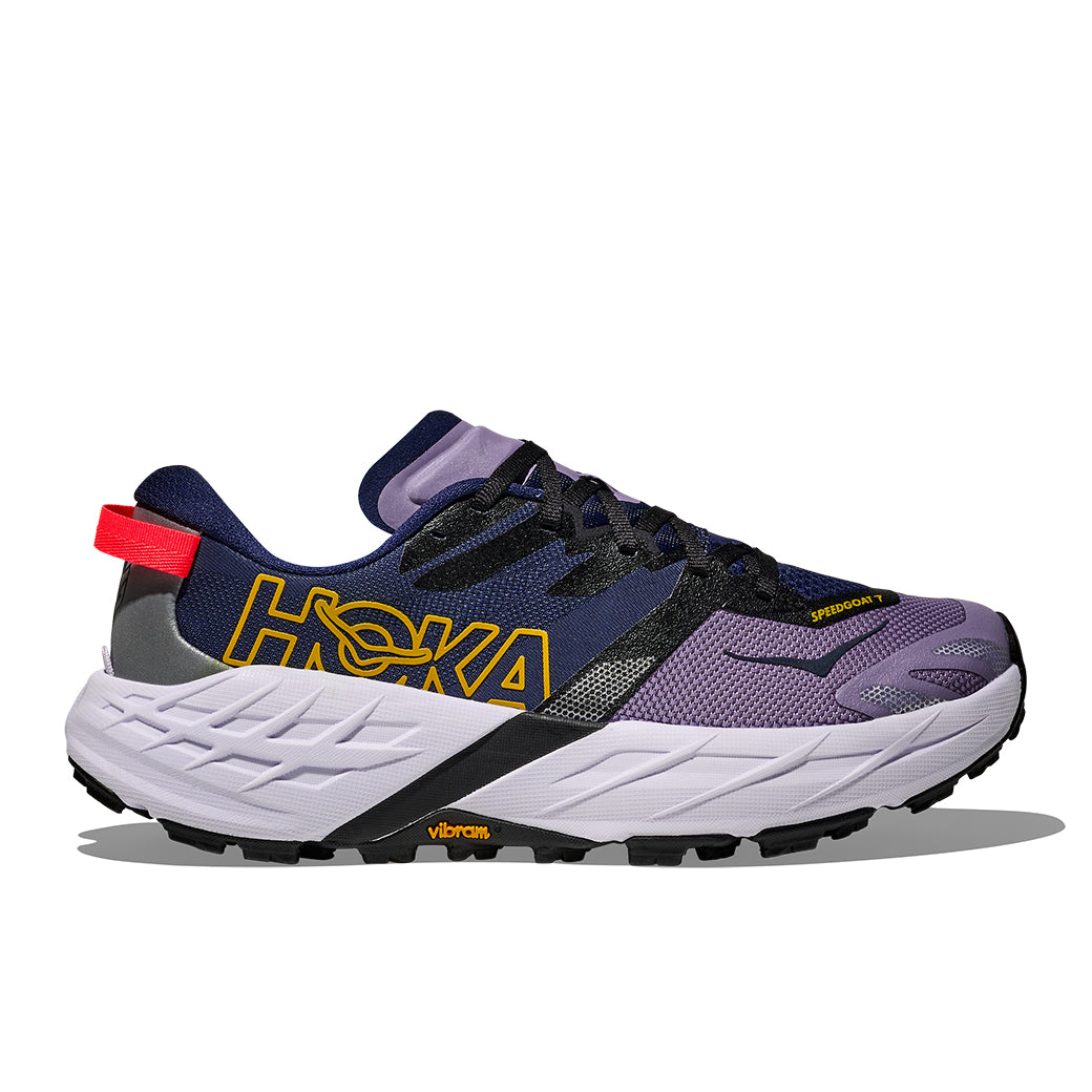 Womens Hoka Speedgoat 7 in Berry Jam/Starlight Glow
