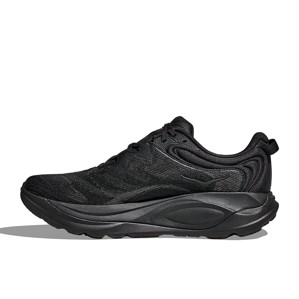 Mens Hoka Gaviota 6 in Black/Black