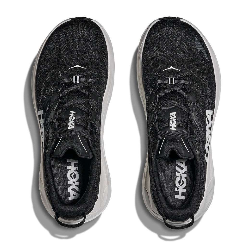 Mens Hoka Gaviota 6 in Black/White
