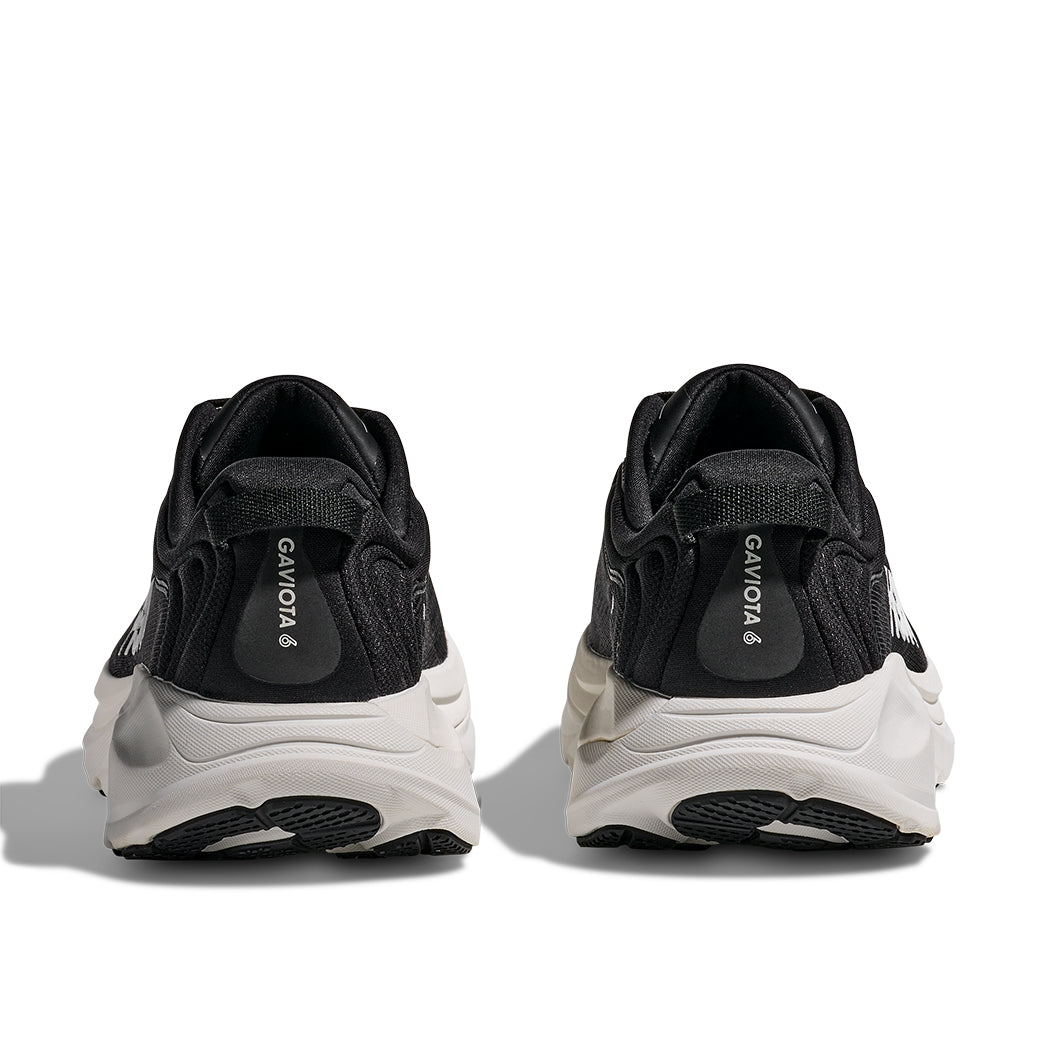 Mens Hoka Gaviota 6 in Black/White