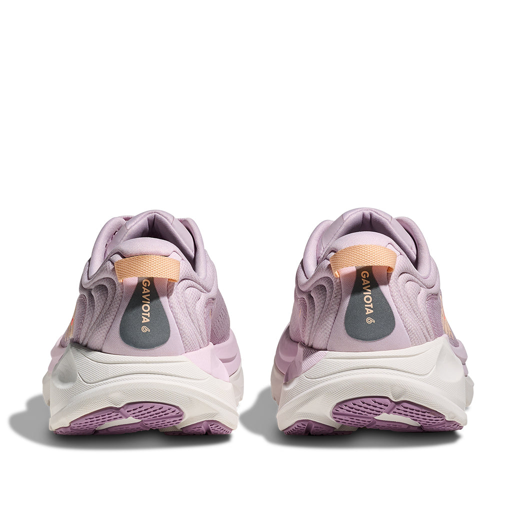 Womens Hoka Gaviota 6 in Lilac Cream/Fragrant Lilac