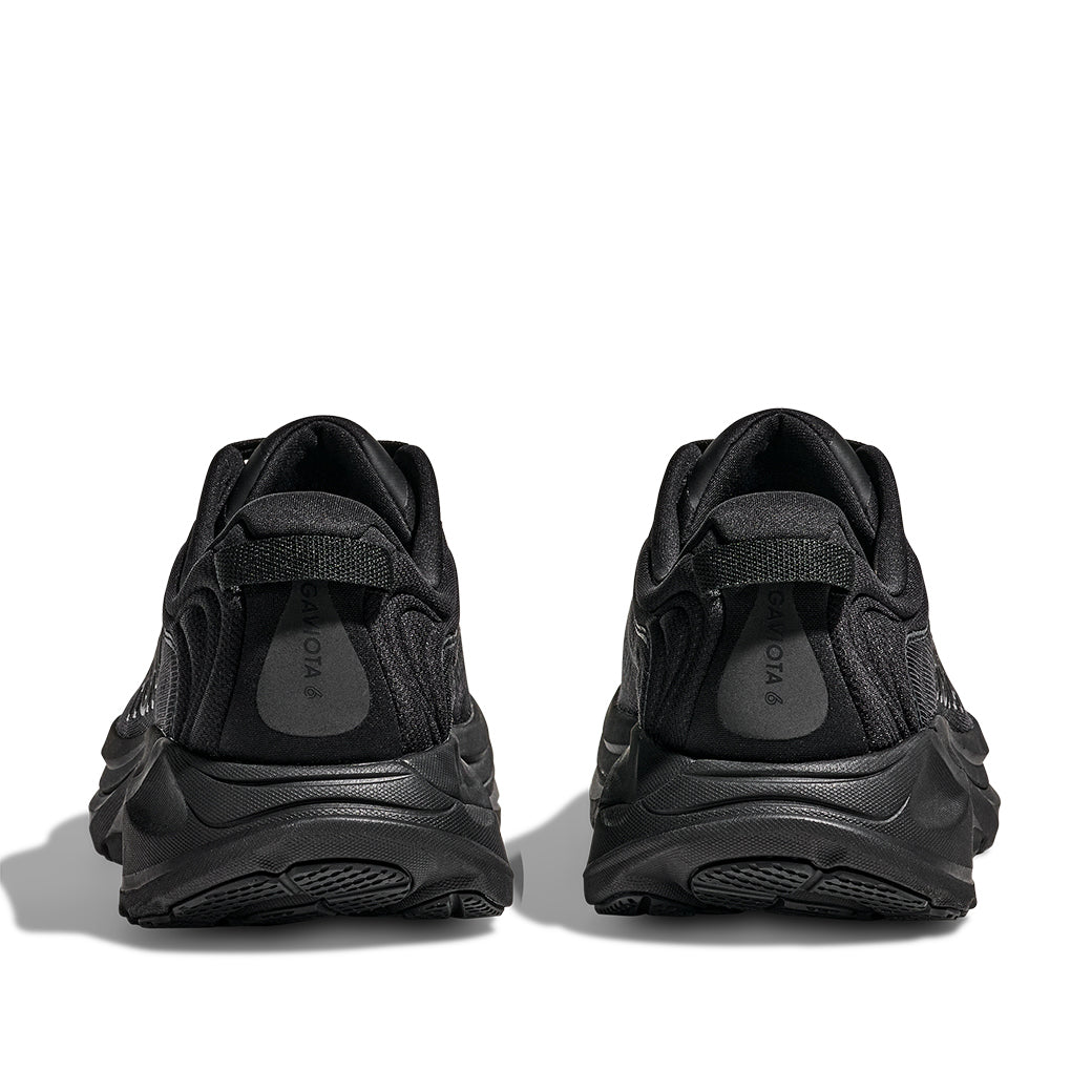 Mens Hoka Gaviota 6 Wide in Black/Black