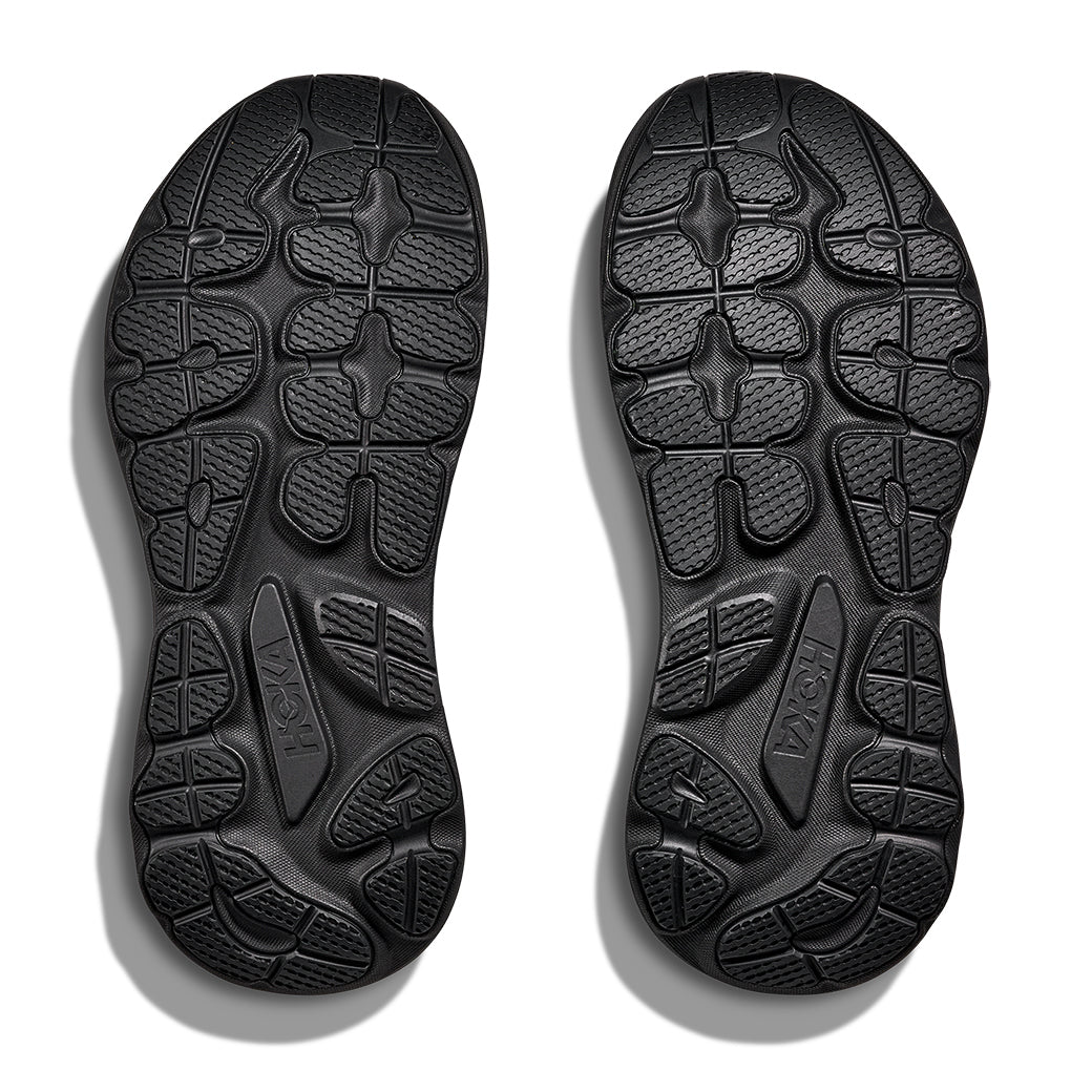 Mens Hoka Gaviota 6 Wide in Black/Black