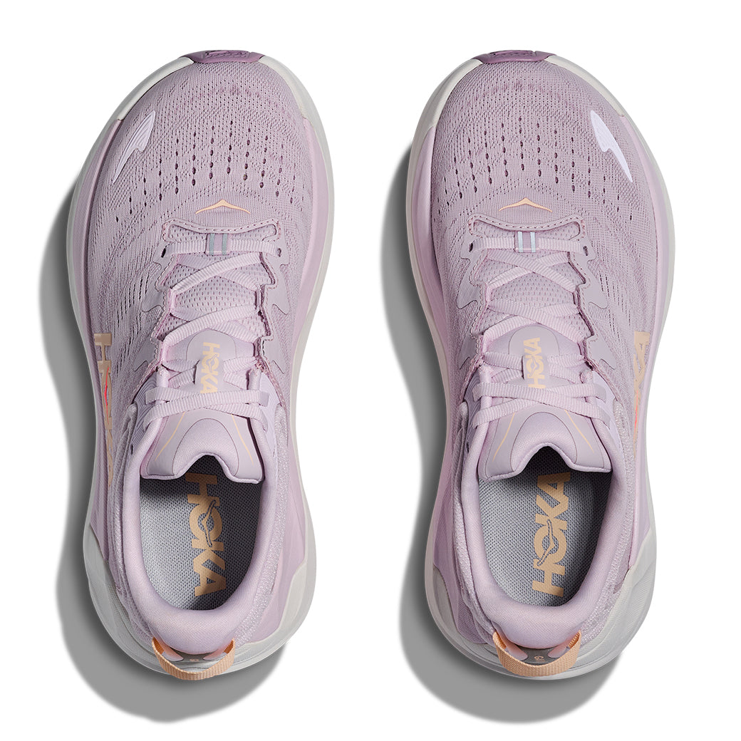 Womens Hoka Gaviota 6 Wide in Lilac Cream/Fragrant Lilac