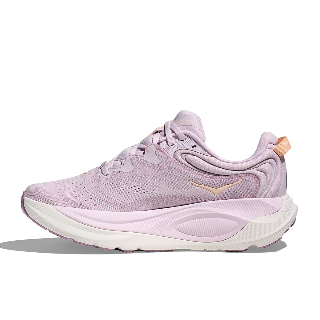 Womens Hoka Gaviota 6 Wide in Lilac Cream/Fragrant Lilac
