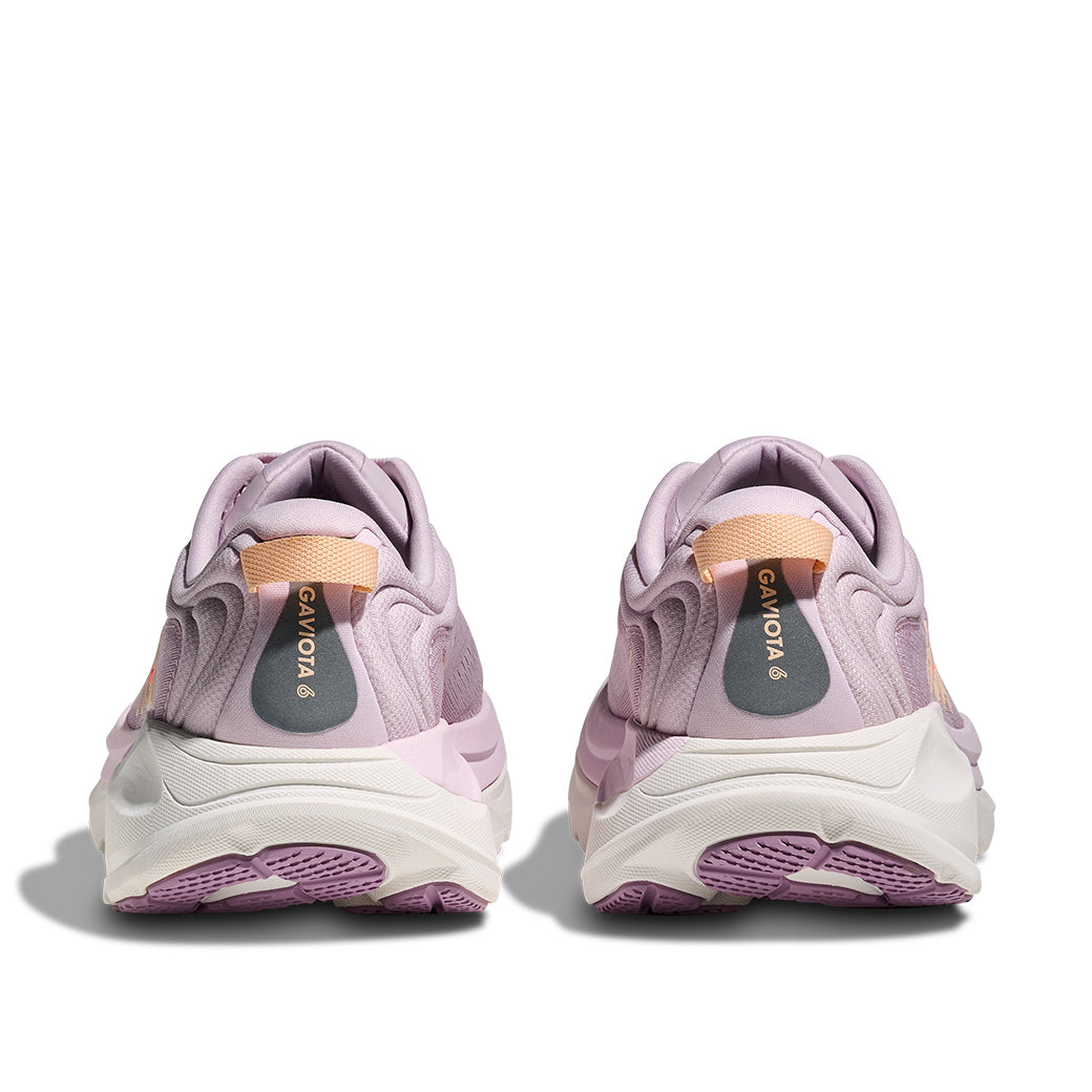 Womens Hoka Gaviota 6 Wide in Lilac Cream/Fragrant Lilac