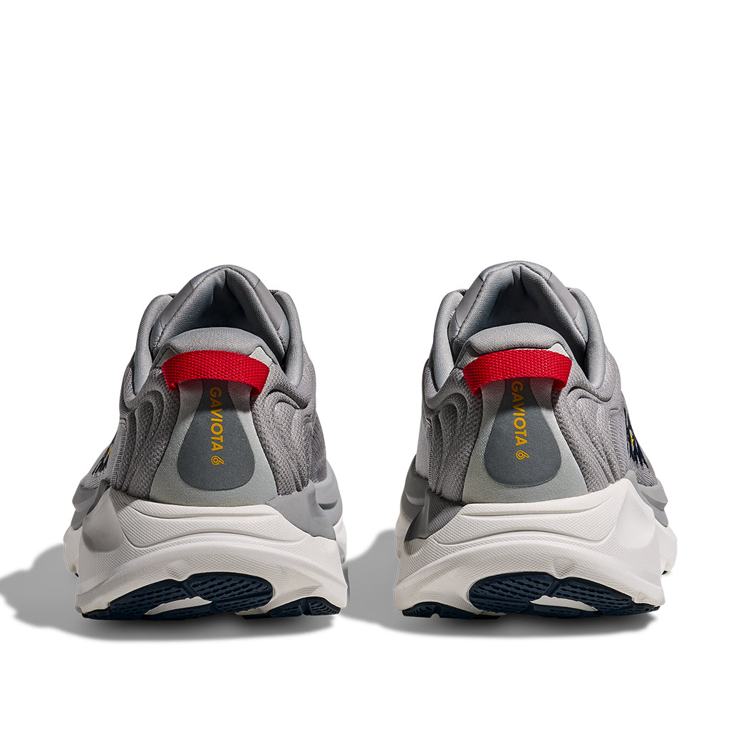 Mens Hoka Gaviota 6 Wide in Stellar Grey/Stardust