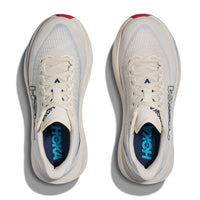 Womens Hoka Mach 7 in Alabaster/Soaring Blue