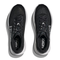 Womens Hoka Mach 7 in Black/White
