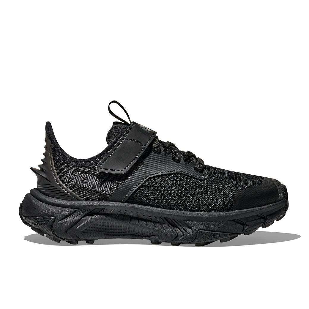 Big Boy Hoka Transport Freedom Alternate Closure in Black/Black