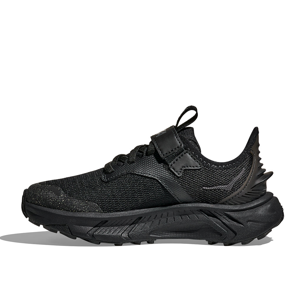 Big Boy Hoka Transport Freedom Alternate Closure in Black/Black