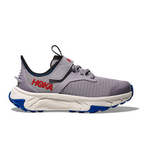 Big Boy Hoka Transport Freedom Alternate Closure in Foggy Grey/Frost