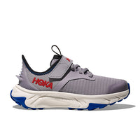 Big Boy Hoka Transport Freedom Alternate Closure in Foggy Grey/Frost