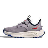 Big Boy Hoka Transport Freedom Alternate Closure in Foggy Grey/Frost