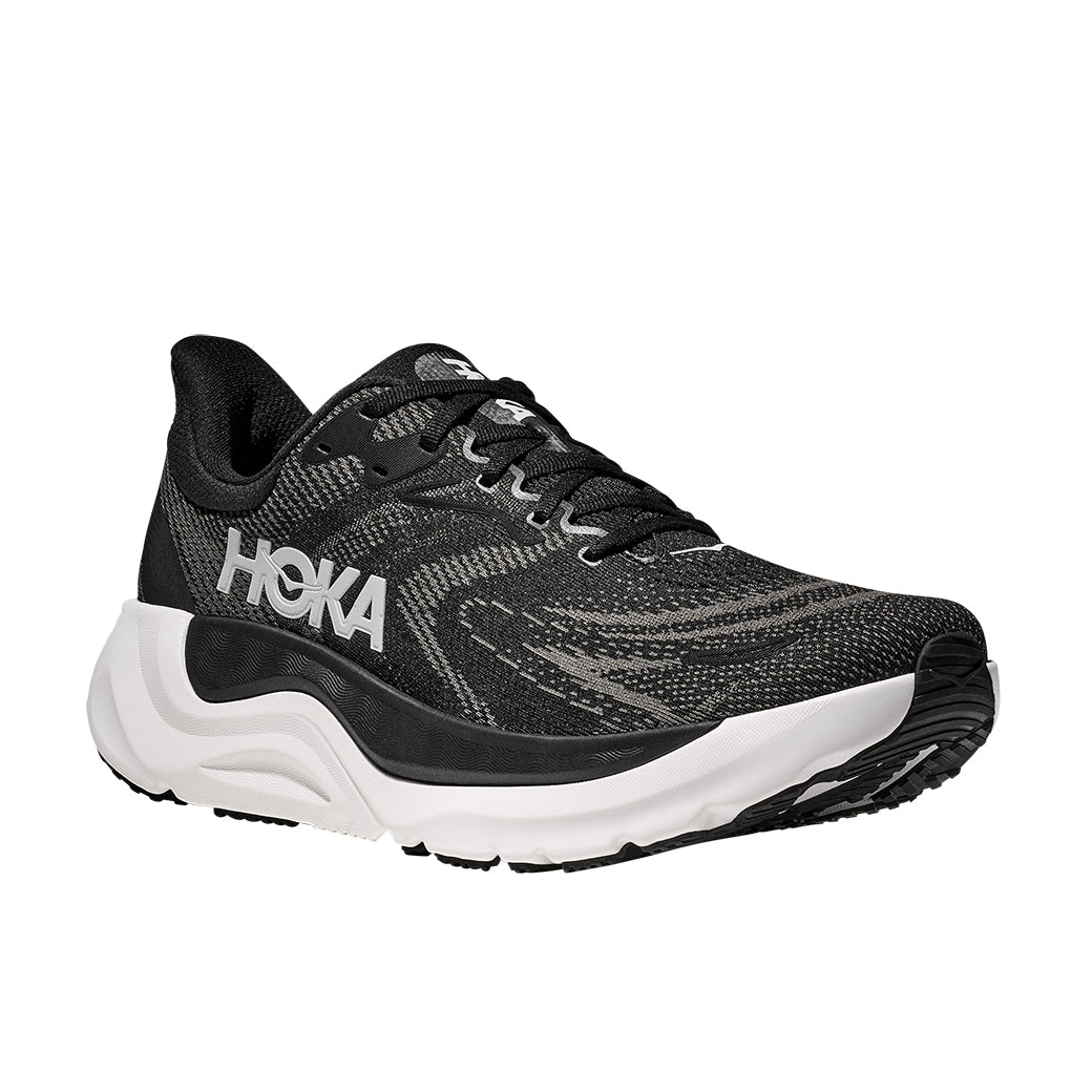 ラッキー Mens Hoka Arahi 8 Extra Wide in Black/White – Lucky Shoes