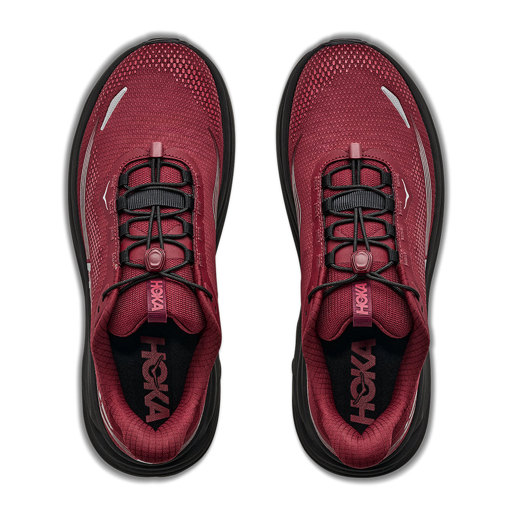 Hoka Clifton 11 GTX Varsity Burgundy/Carbon Black