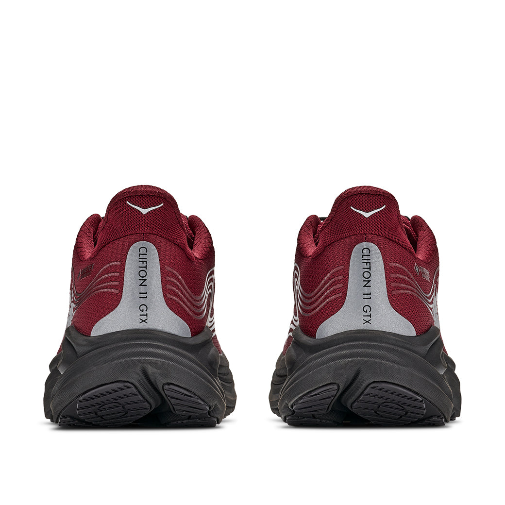 Hoka Clifton 11 GTX Varsity Burgundy/Carbon Black