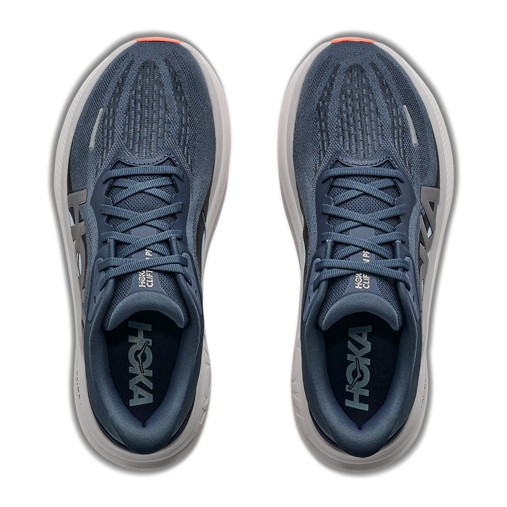 Hoka Clifton Pro Wide Faded Navy/Glimmering Blue