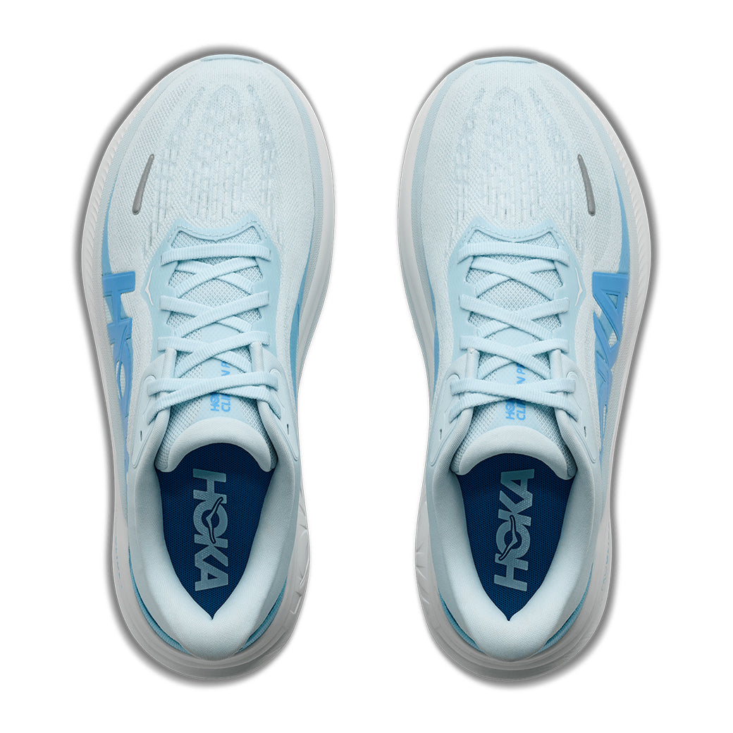 Hoka Clifton Pro Wide Glimmering Blue/Soaring Blue