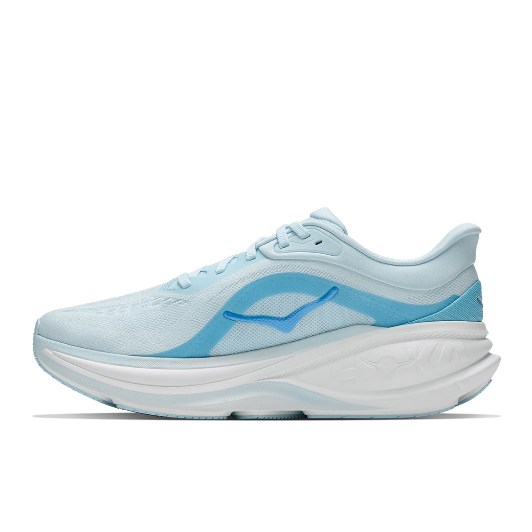 Hoka Clifton Pro Wide Glimmering Blue/Soaring Blue