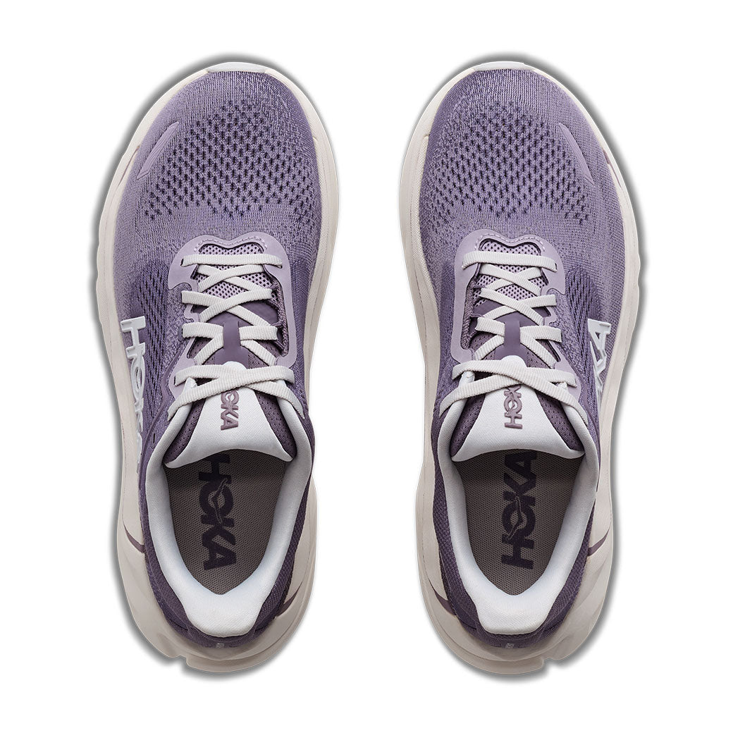 hagoiwa Womens Hoka Arahi 9 Wide in Purple Fog/Mellow Lilac – Lucky Shoes