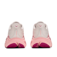 Womens Hoka Clifton 11 Wide in Rose Cream/Dewy Pink