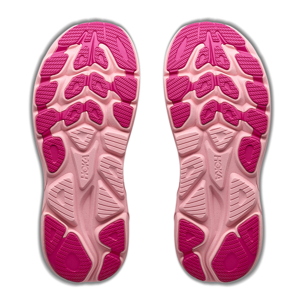 Hoka Clifton 11 Wide Rose Cream/Dewy Pink