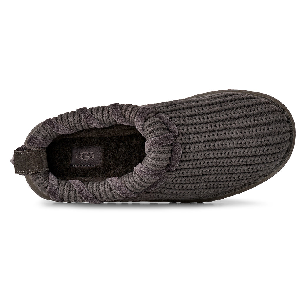 Ugg Tazz Whipstitch Knit Charcoal
