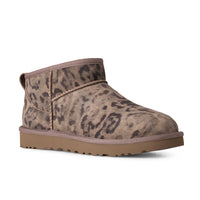Womens UGG Classic Ultra Mini Spotted in Chestnut