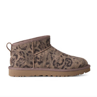 Womens UGG Classic Ultra Mini Spotted in Chestnut