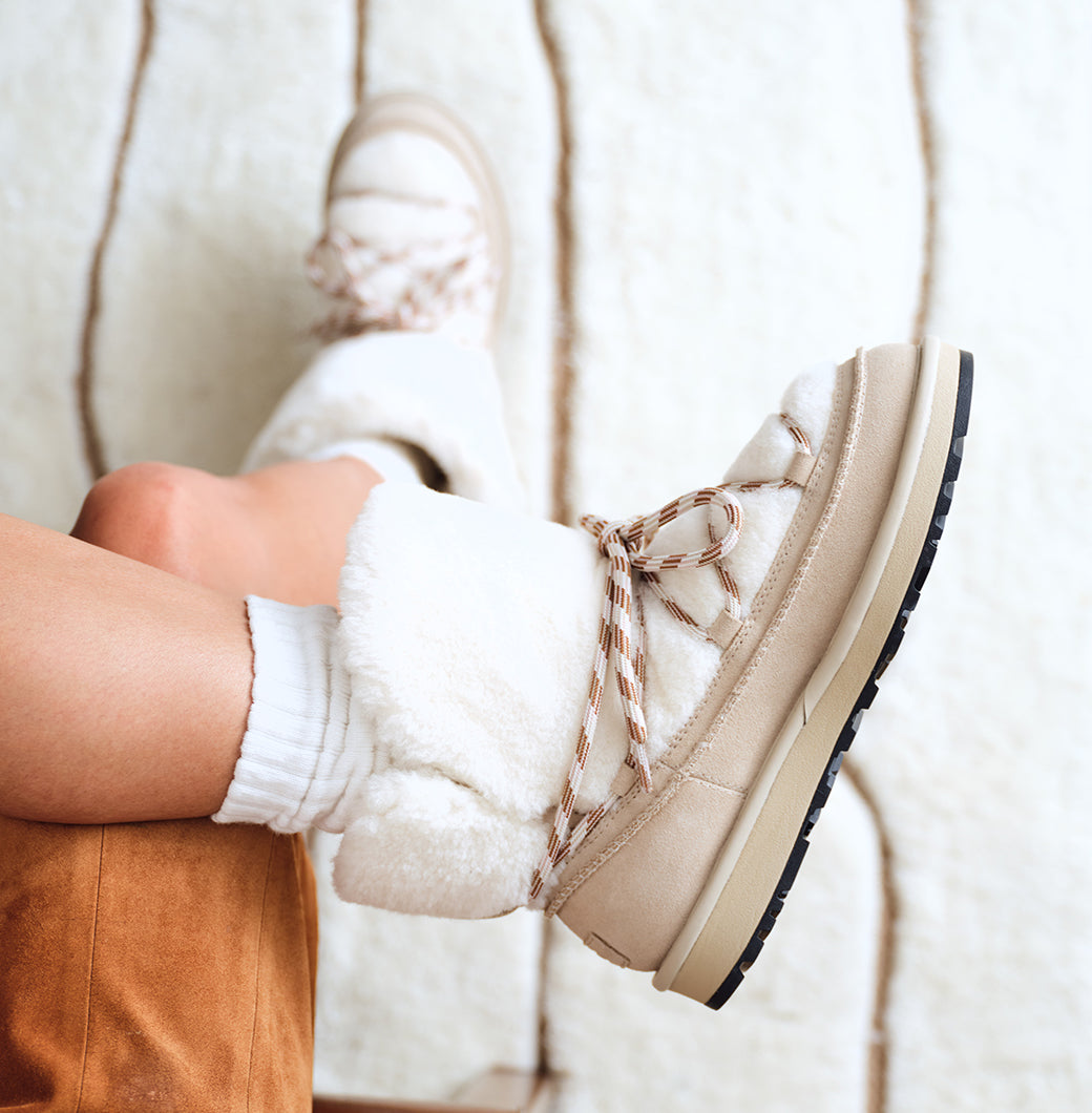 Ugg Classic Tread Fluffed Boot Moonlight