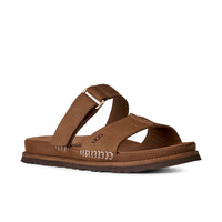 Ugg Goldengaze Slide Dark Chestnut