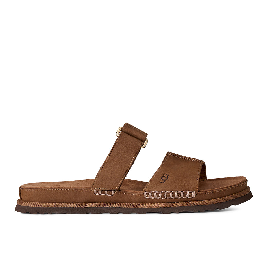 Ugg Goldengaze Slide Dark Chestnut