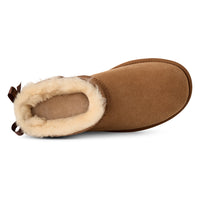 Ugg Ultra Mini Bailey Bow Chestnut