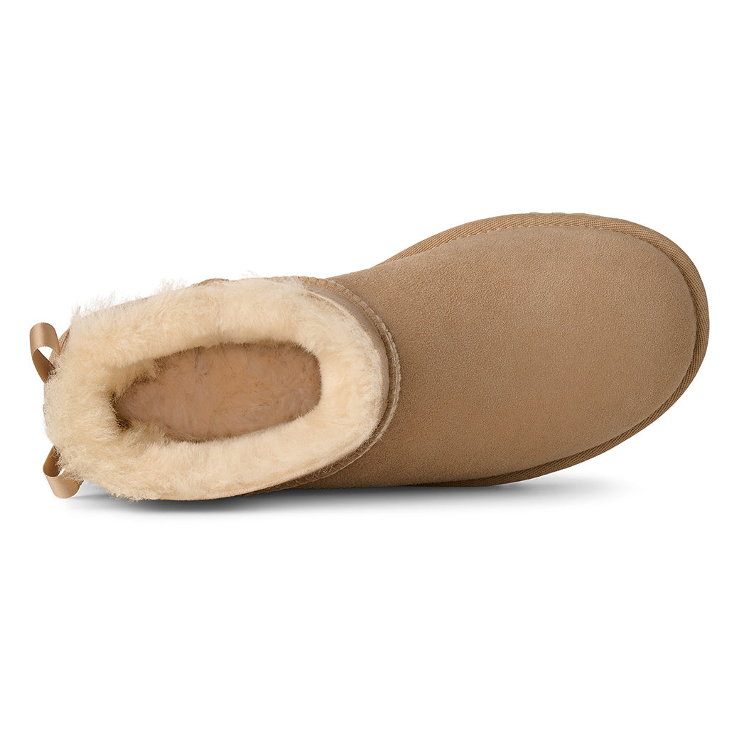 Ugg Ultra Mini Bailey Bow Sand