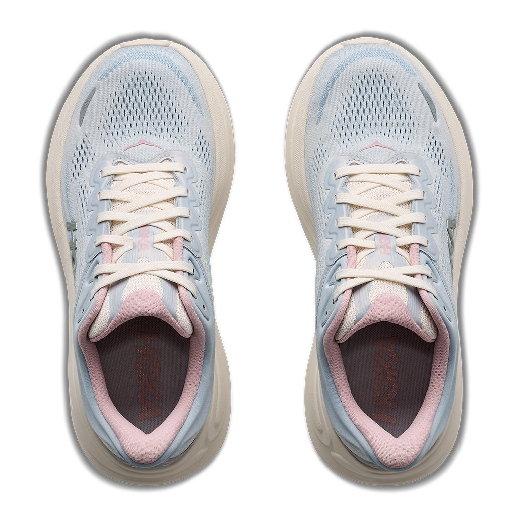 Hoka Bondi 9 GLM Wide Alabaster/Mineral Blue