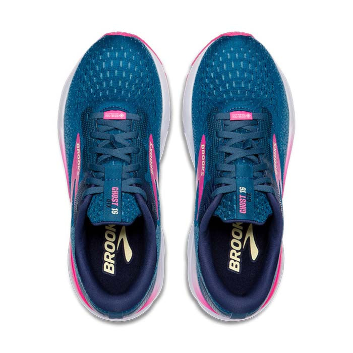 Brooks Running Ghost 16 GTX Moroccan Blue/Pink/Yellow