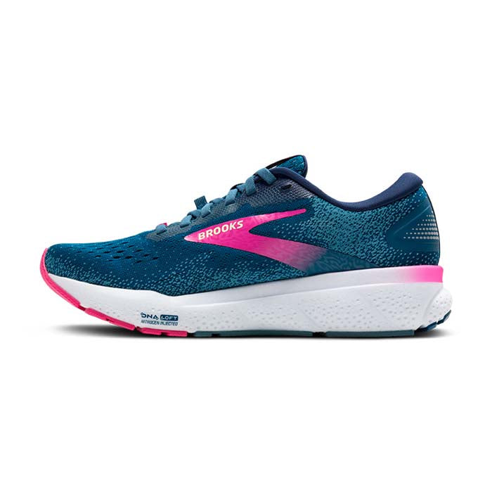 Brooks Running Ghost 16 GTX Moroccan Blue/Pink/Yellow