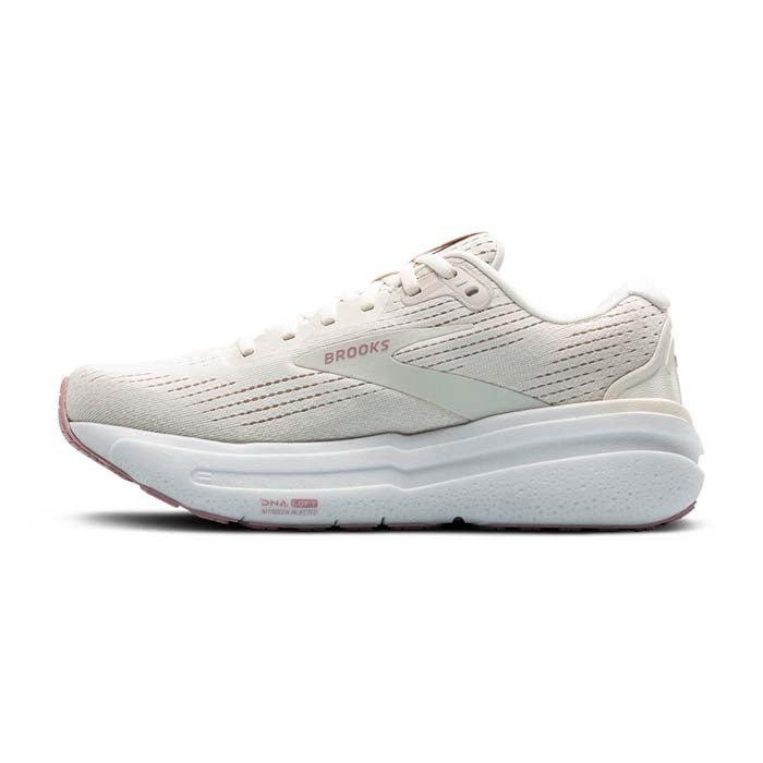 Womens Brooks Running Ghost Max 2 in Coconut Milk/Gray/Zephyr