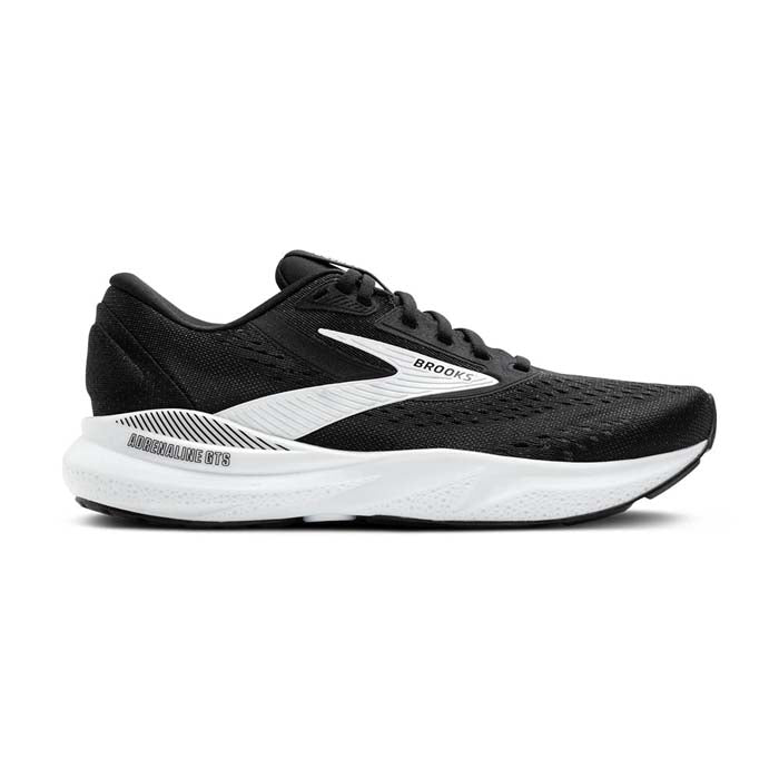 Womens Brooks Running Adrenaline GTS 24 in Black/White